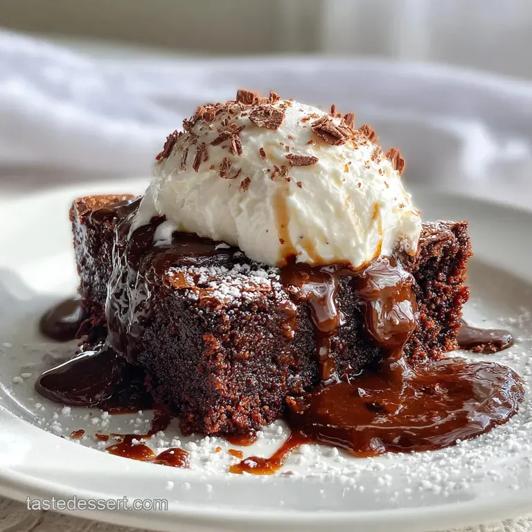 Ina Garten Chocolate Brownie Pudding Recipe