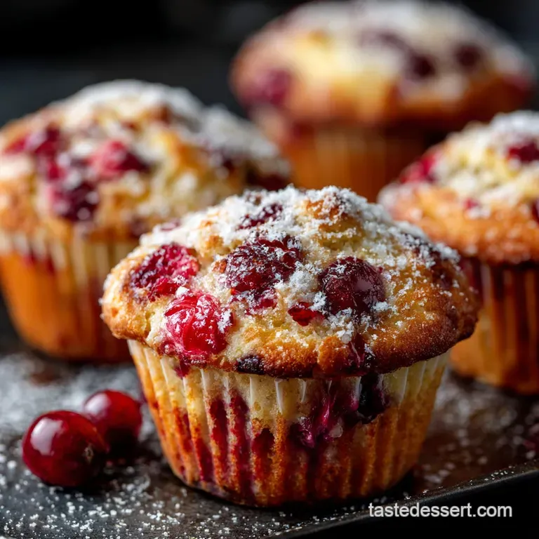 Ina Garten Cranberry Muffins: the Zesty Moist Cranberry Orange Muffins presentation