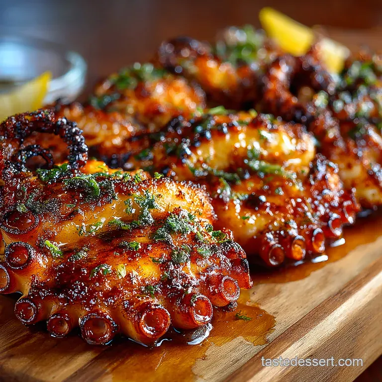 Inihaw Na Pusit Filipino Grilled Squid Perfected presentation