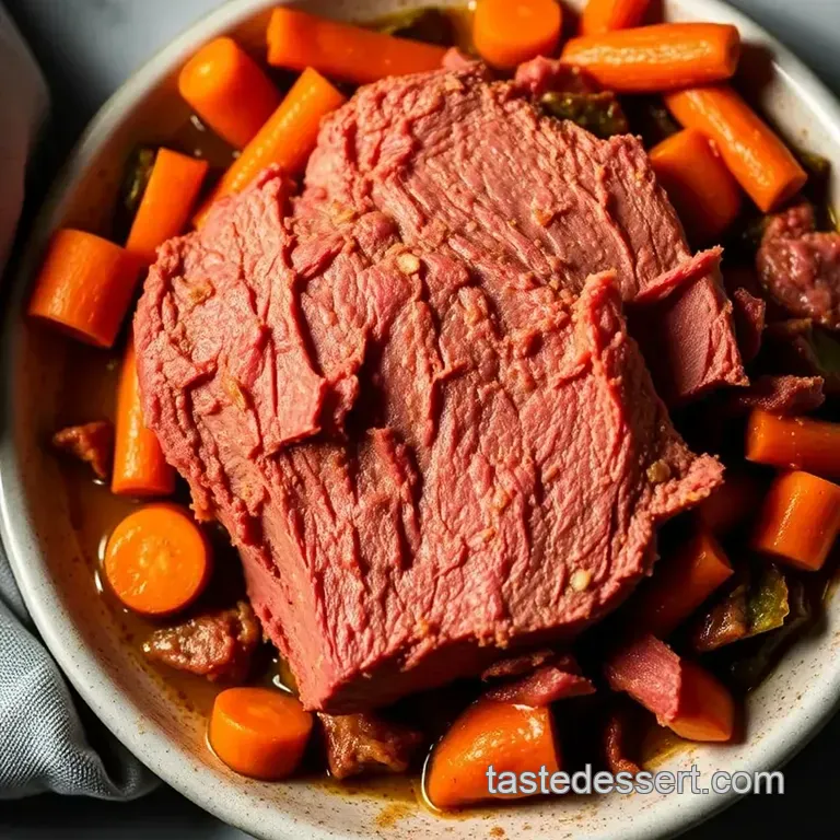 Instant Pot Corned Beef: Tender and Flavorful in a Flash! presentation