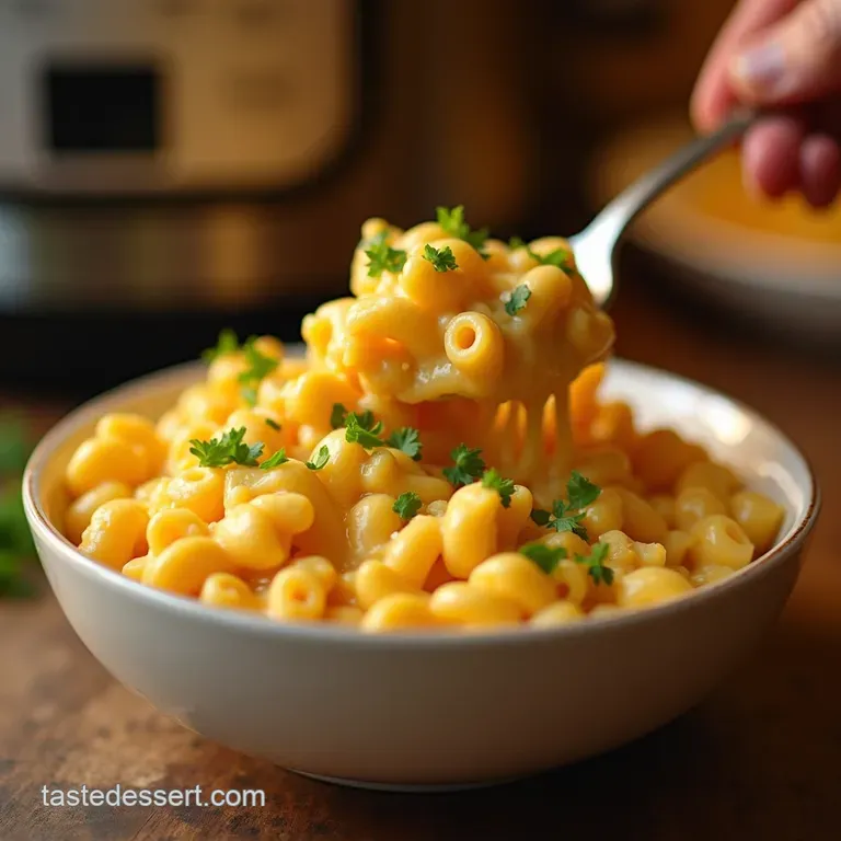 Lightningfast Luxe the Ultimate 20Minute Creamy Instant Pot Mac and Cheese presentation