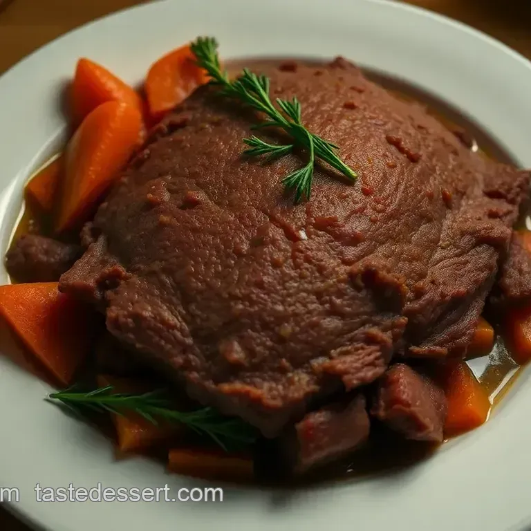 Irresistible Slow Cooker Corned Beef: Tender and Flavorful