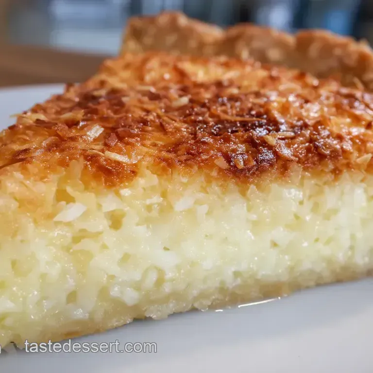 Island Dreams: The Ultimate Coconut Custard Pie