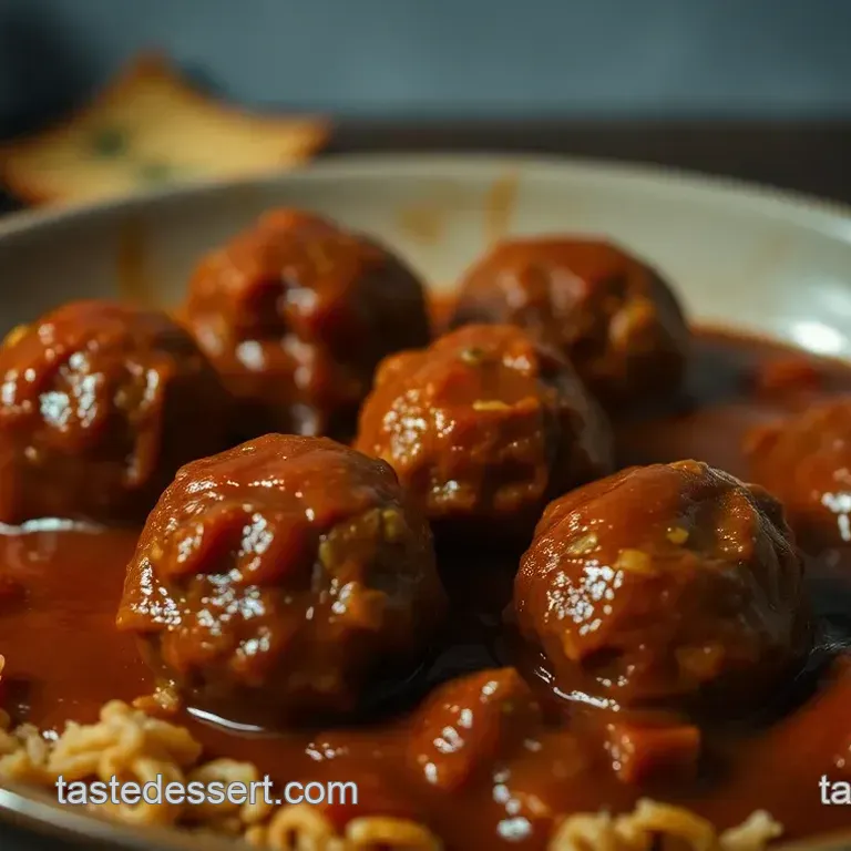 Juicy Meatballs with Rich Gravy