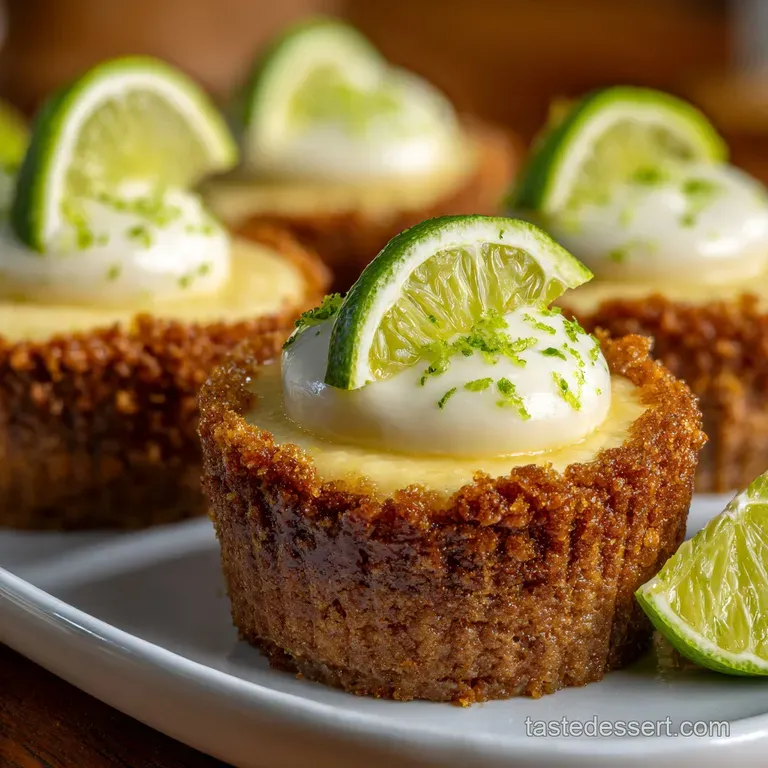 Key Lime Pie Cupcakes: Zesty with Graham Cracker Crust