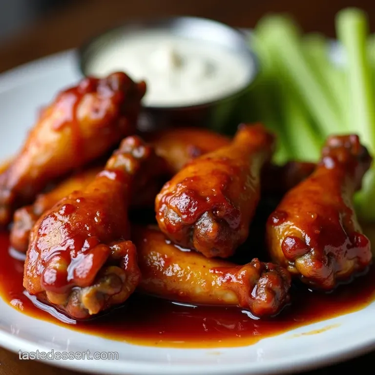 Kickin BBQ Chicken Wings