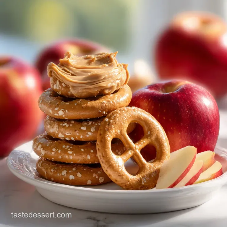 Kid Favorite After School Snack with Peanut Butter and Apples