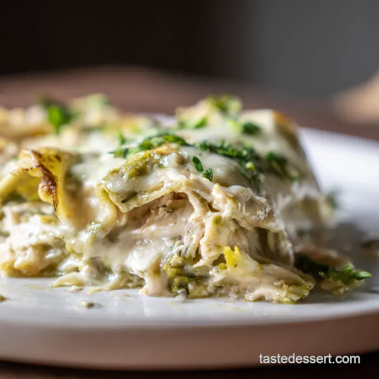 Killer Chicken Enchiladas Verdes