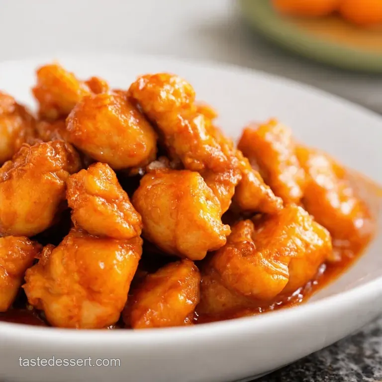 Knockout Orange Chicken Better Than Takeaway presentation