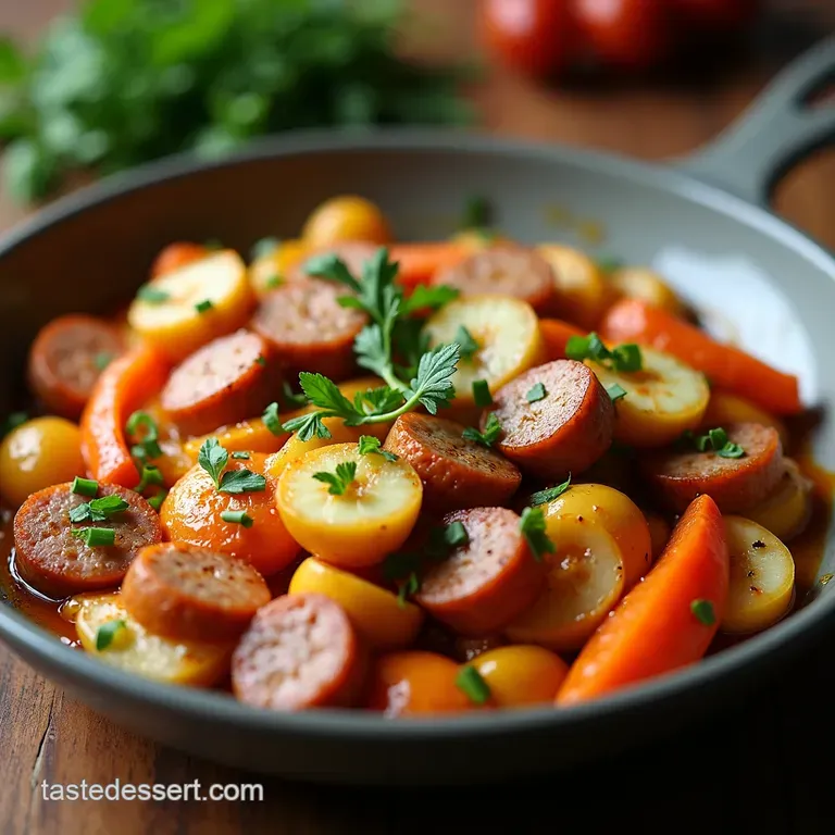 OnePan Sausage Veg Bake The Ultimate Lazy Dinner Hero