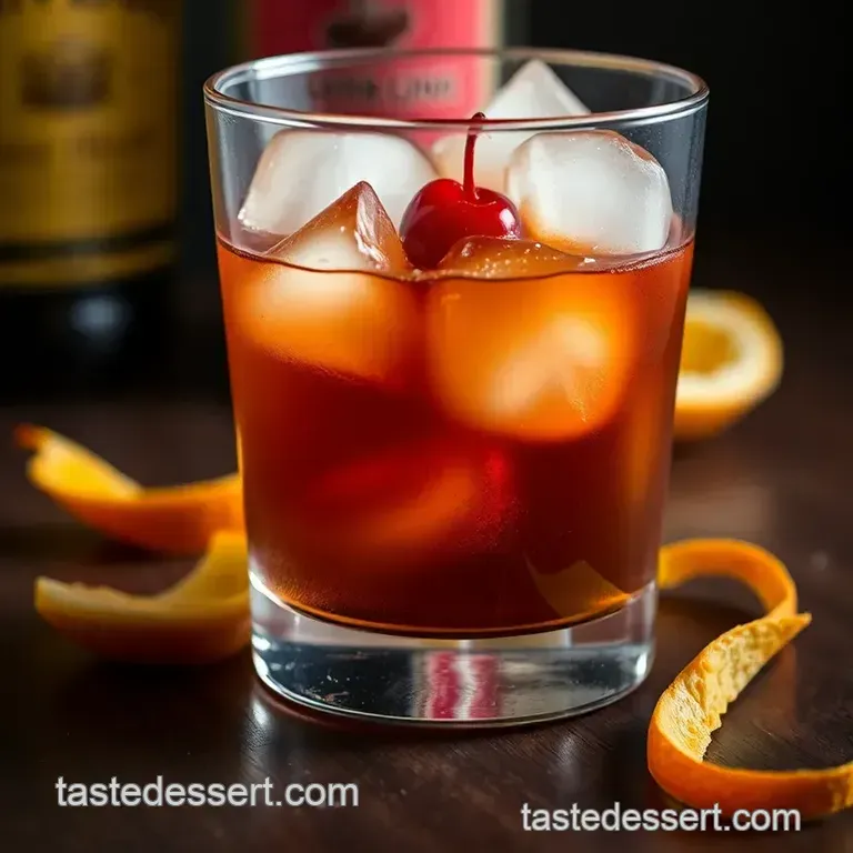Left Hand Cocktail: A Fiery Twist on a Classic presentation