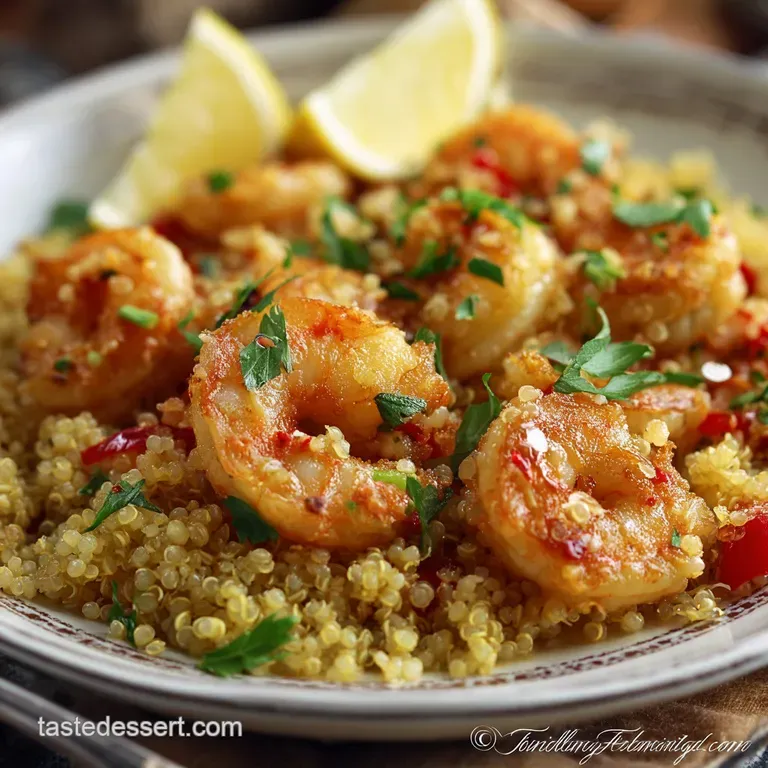 Lemon Chili Shrimp Quinoa Bowl: Zesty Healthy Ready in 30 Minutes