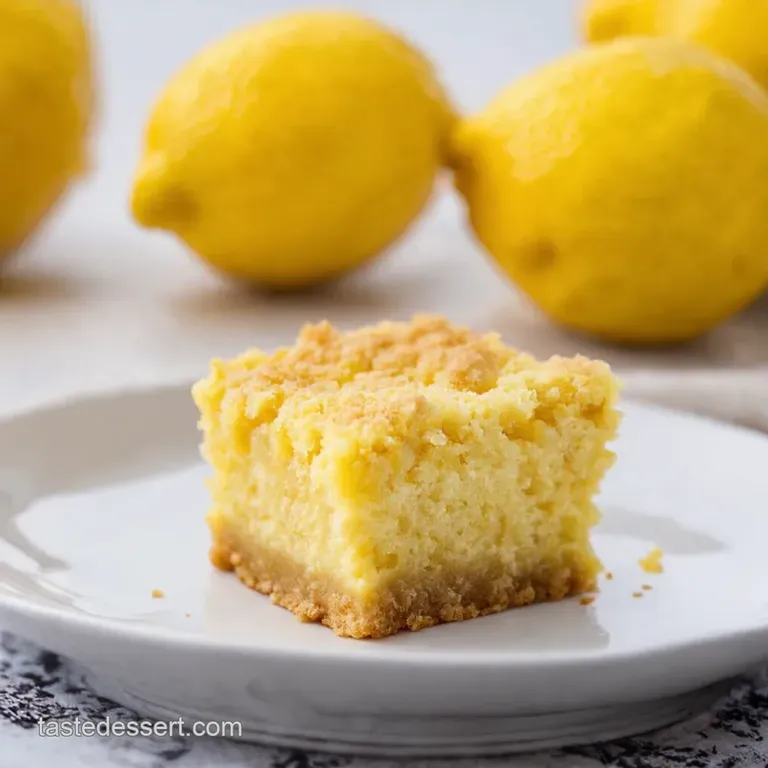Lemon Dream Crumb Bars Sunshine in Every Bite presentation
