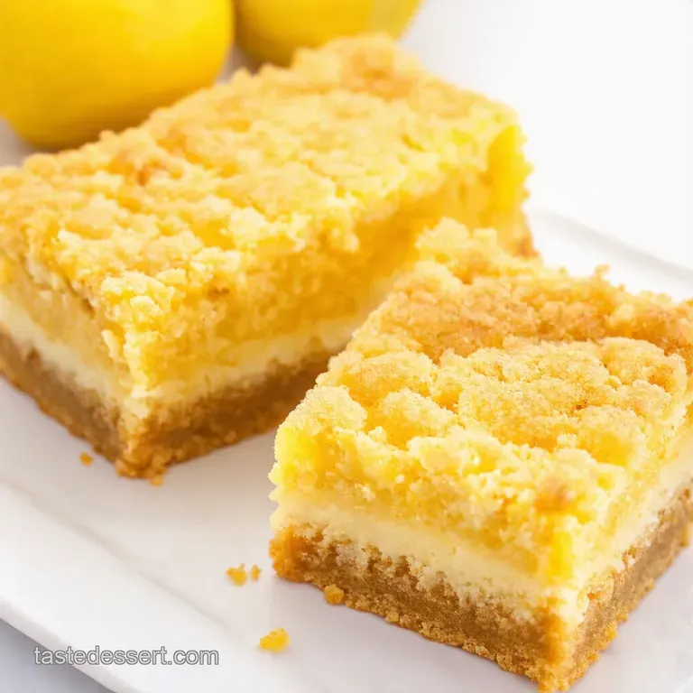 Lemon Dream Crumb Bars Sunshine in Every Bite