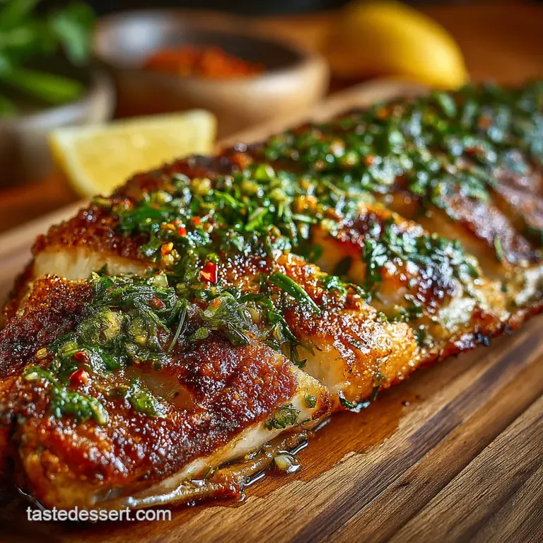 Lemon Herb Grilled Fish Ready in a Flash