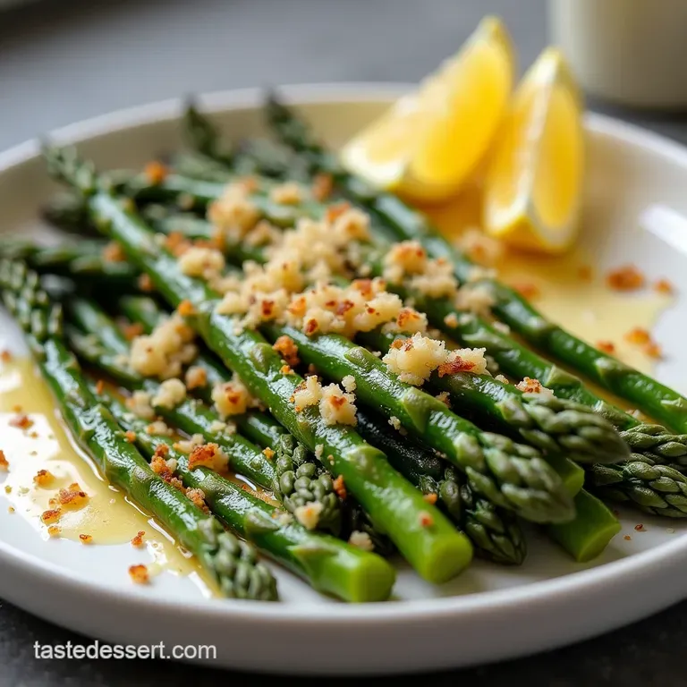 The Best Baked Asparagus with Lemon Butter and Parmesan Simple Perfection CrispyTender Baked Asparagus with Lemony Butter and Parmesan