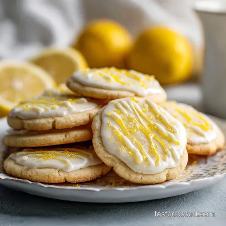 Lemon Sugar Cookies: Zesty & Crisp