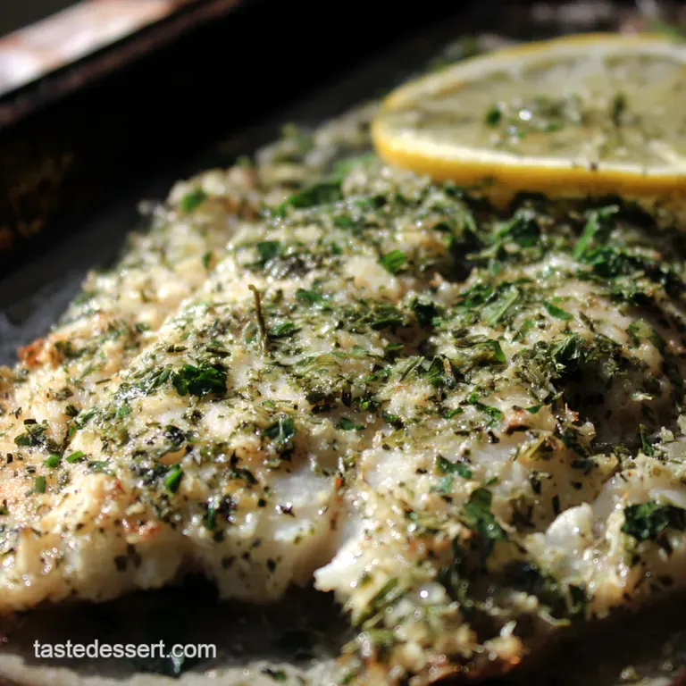 LemonHerb Baked Flounder Simple Elegance for Any Night