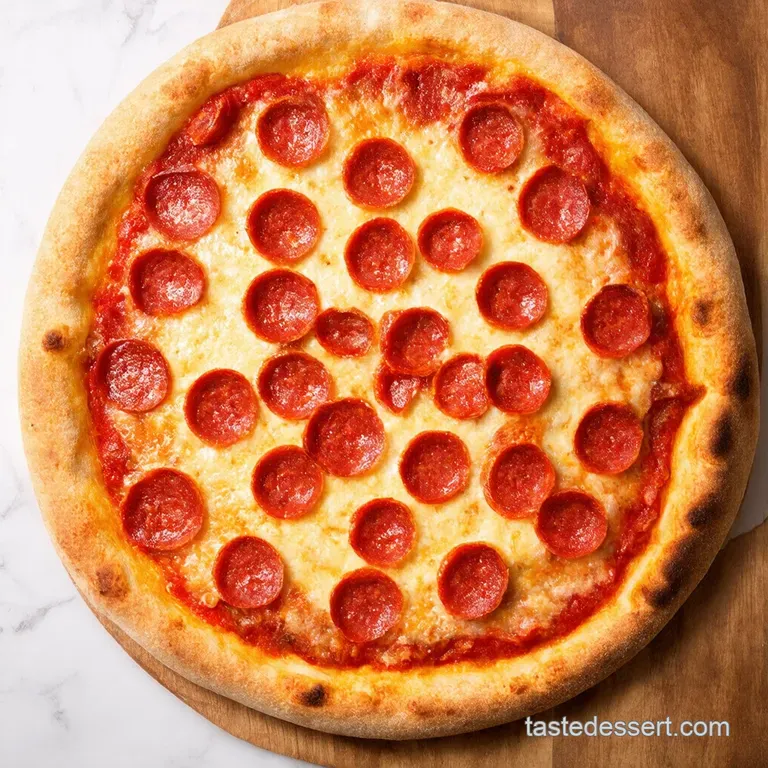 Light Crispy Tortilla Pepperoni Pizzas