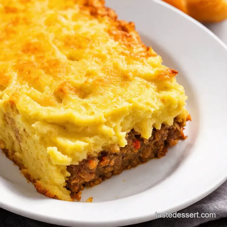 Loaded Mashtato Meatloaf Casserole