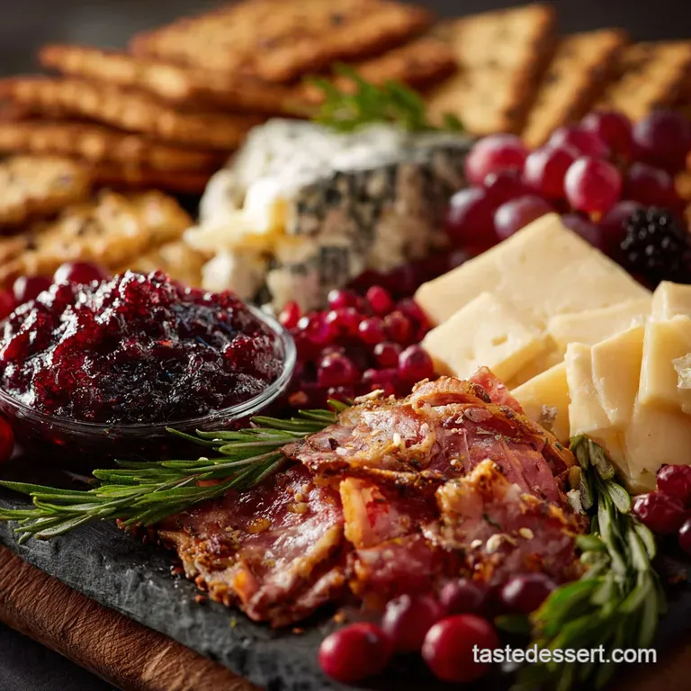 The Great Gobbler Grazing Board a Loaded Thanksgiving Cheeseboard presentation
