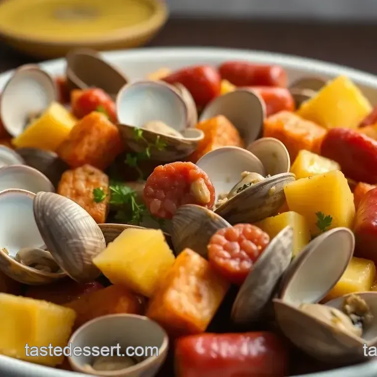 Long Island Clam Bake with Lemon-Garlic Butter