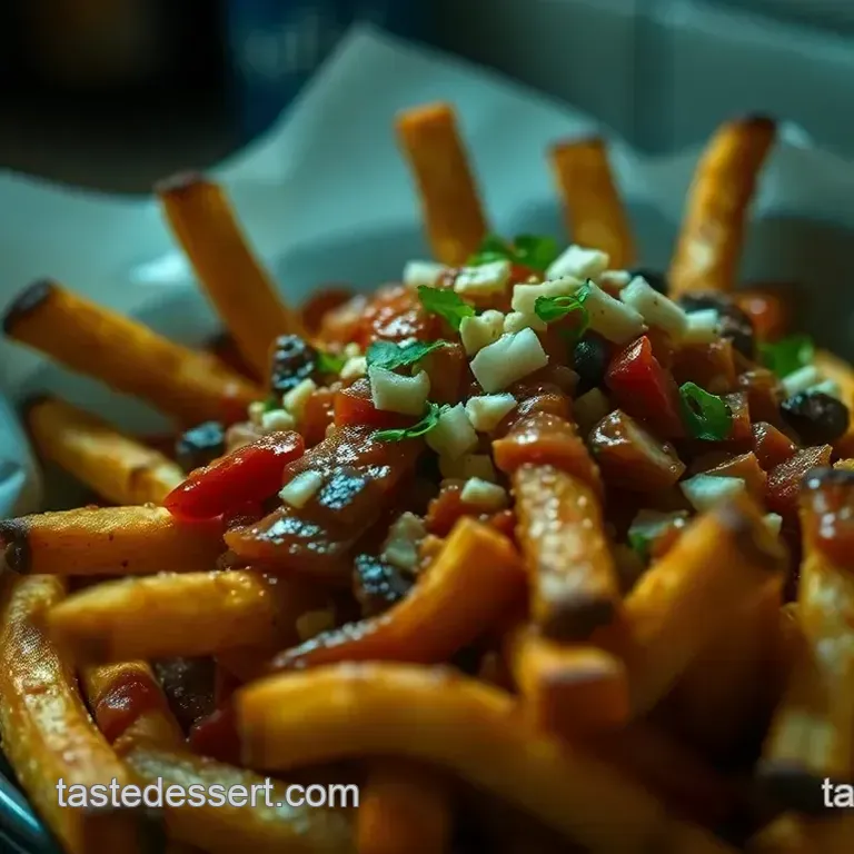 Louisiana Voodoo Fries: Spiced Crawfish & Andouille Loaded Fries