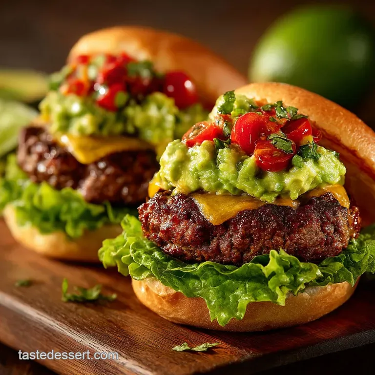 The Mighty Lowcarb Guacamole Burger Lettuce Wrap Edition presentation
