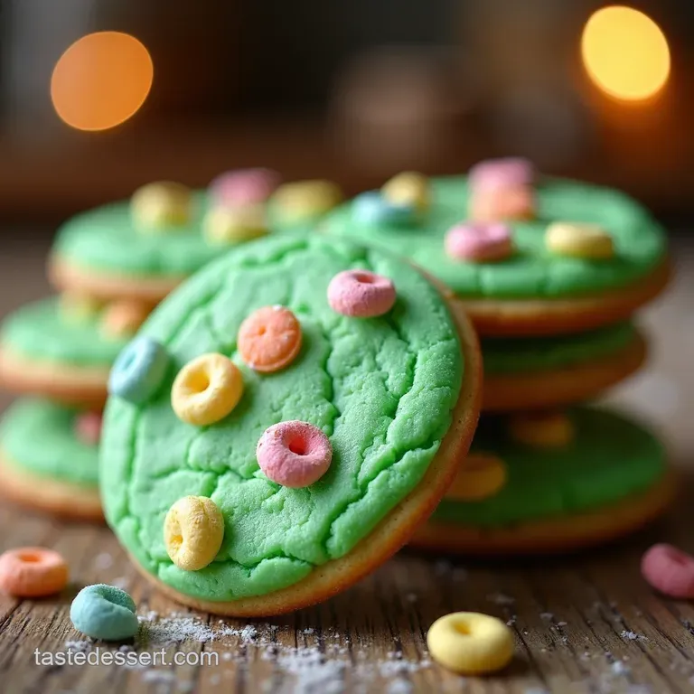 Lucky Charm Sugar Cookies St Patricks Day Edition presentation