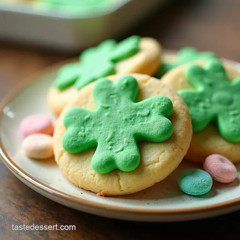 Lucky Charm Sugar Cookies St Patricks Day Edition