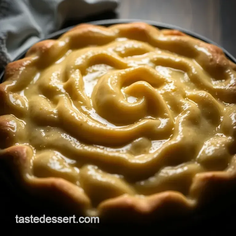 Luscious Warbat Dessert presentation