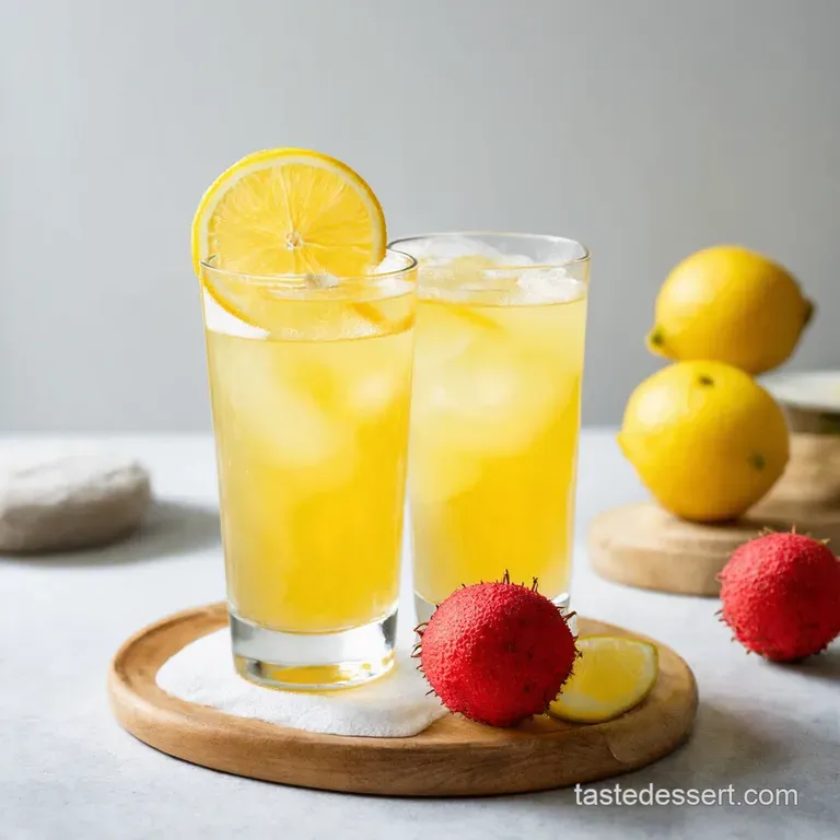 Lychee Lemonade Refresher: A Tropical Twist
