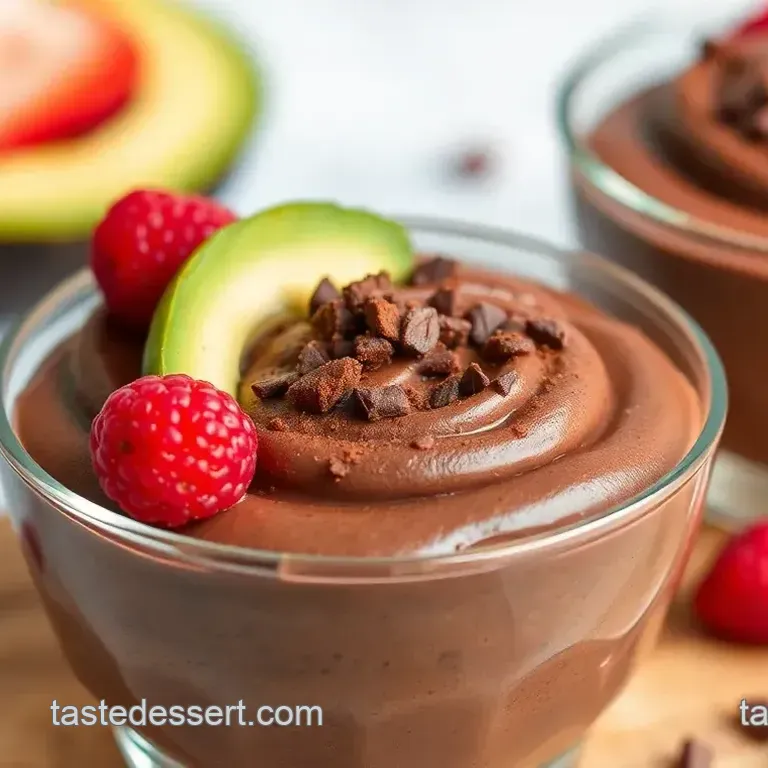 Chocolate Avocado Mousse