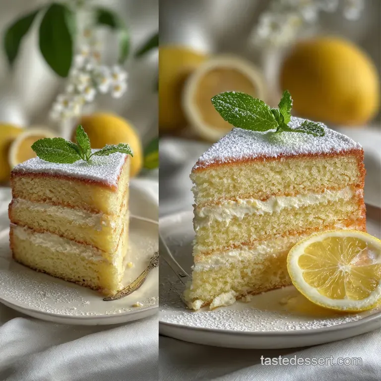 Magic Lemon Cake