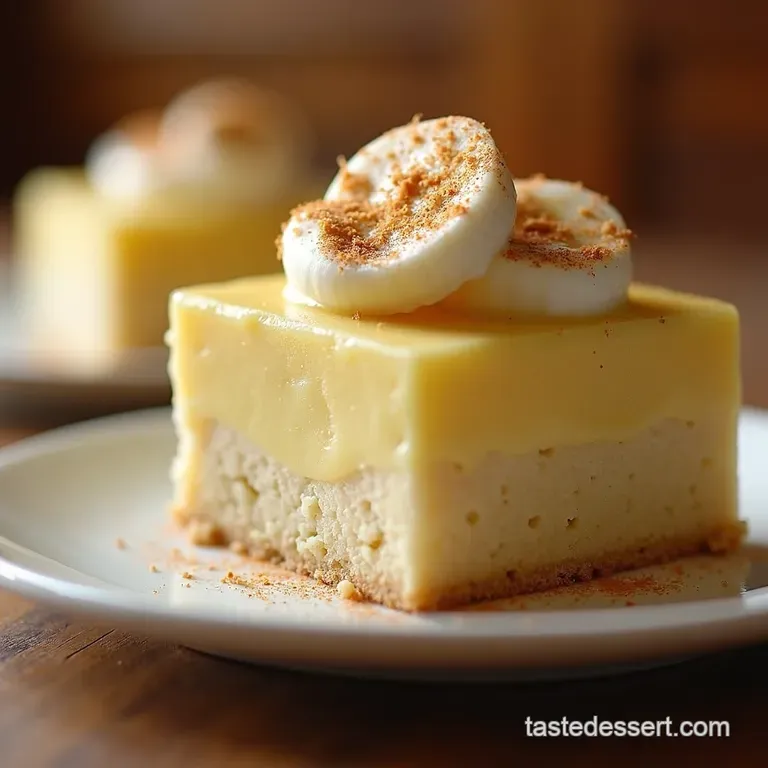 Magnolia Bakery Inspired Nobake Banana Pudding presentation