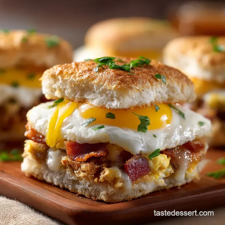 Freezer Breakfast Sandwiches: the Ultimate Sheet Pan Make Ahead Meal presentation