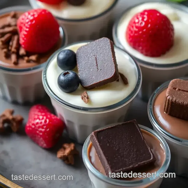Delightful Assorted Dessert Mini Treats: A Bite-Sized Bliss presentation