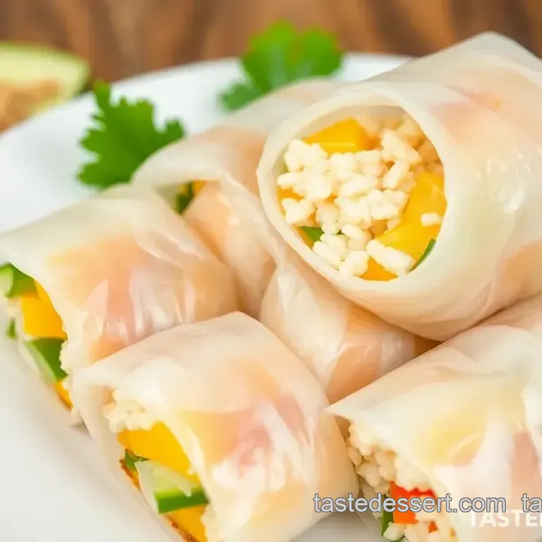 How to Make Coconut Mango Rice Paper Rolls Fast: 5 Delicious Tips!