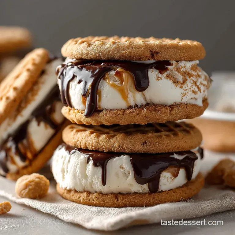 Malted Milk Cookie Ice Cream Sandwiches: The Nostalgic Ultra-Creamy Dessert