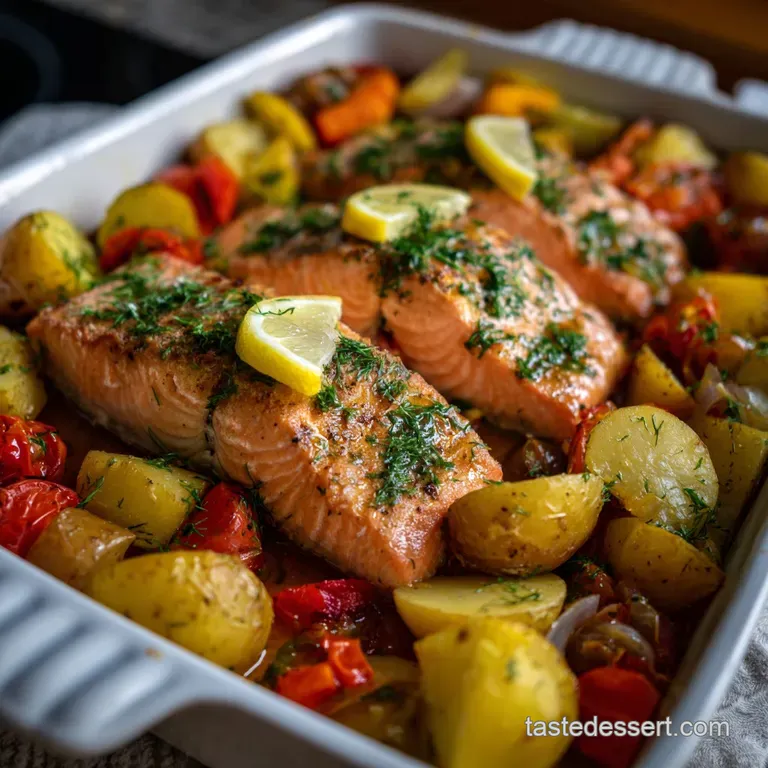 Healthy Dinner Recipes: Sheet Pan Salmon Easy