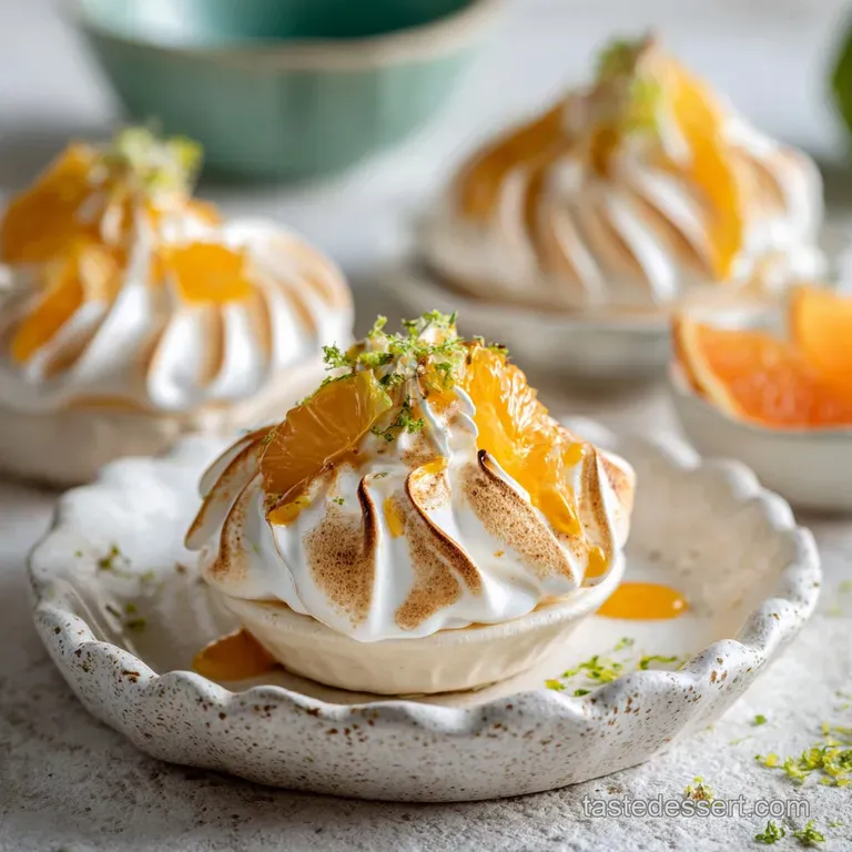 Meringue Citrus Curd: Ethereal Crisp