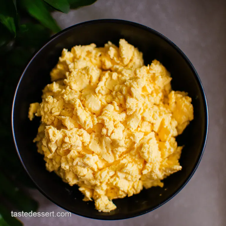 Microwave Scrambled Eggs Ready in 2 Minutes