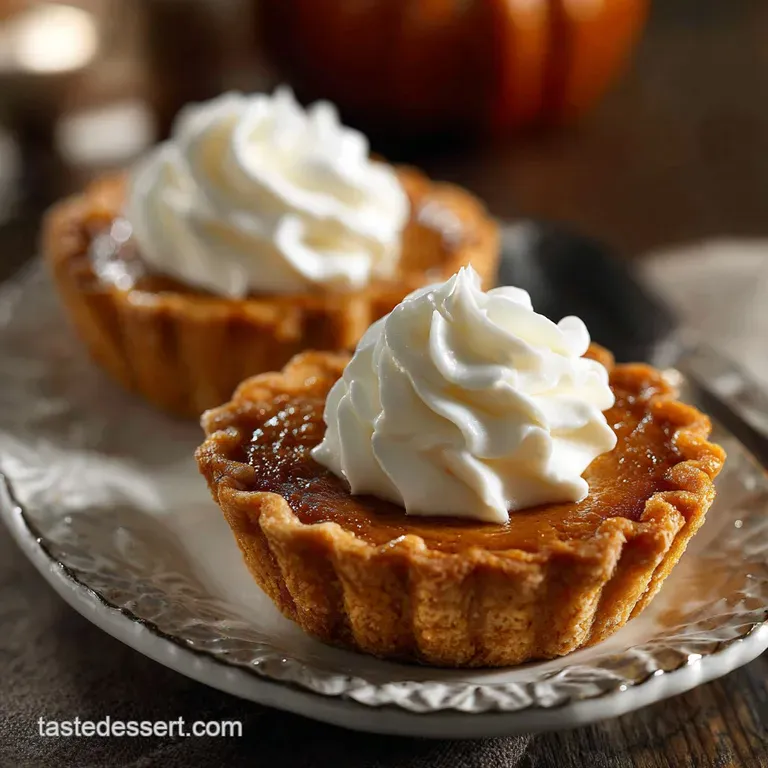 Mini Pumpkin Pies The Best Individual Spiced Dessert for Fall Parties