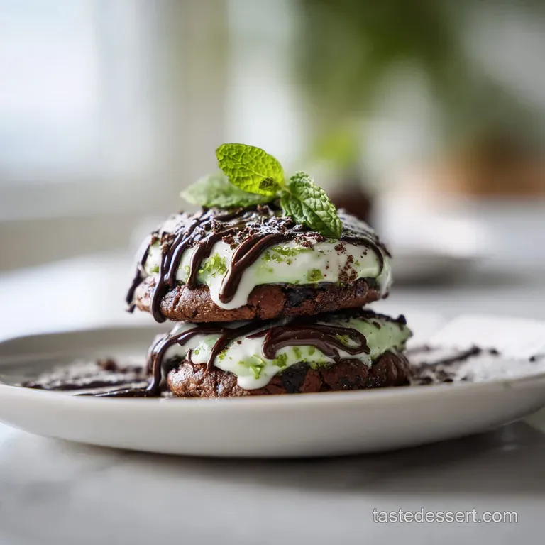 Mint Chocolate Brookies: Fudgy and Minty