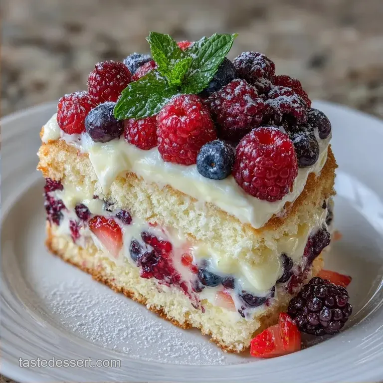 Mixed Berry Trifles: Creamy and Light