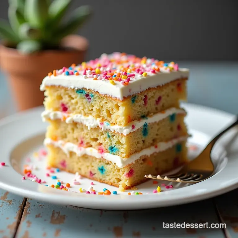 The Ultimate Birthday Bash Funfetti Layer Cake