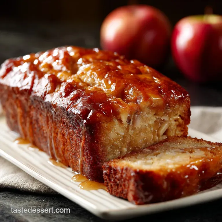 Cinnamon Swirl Glazed Apple Loaf The Ultimate TeaTime Quick Bread