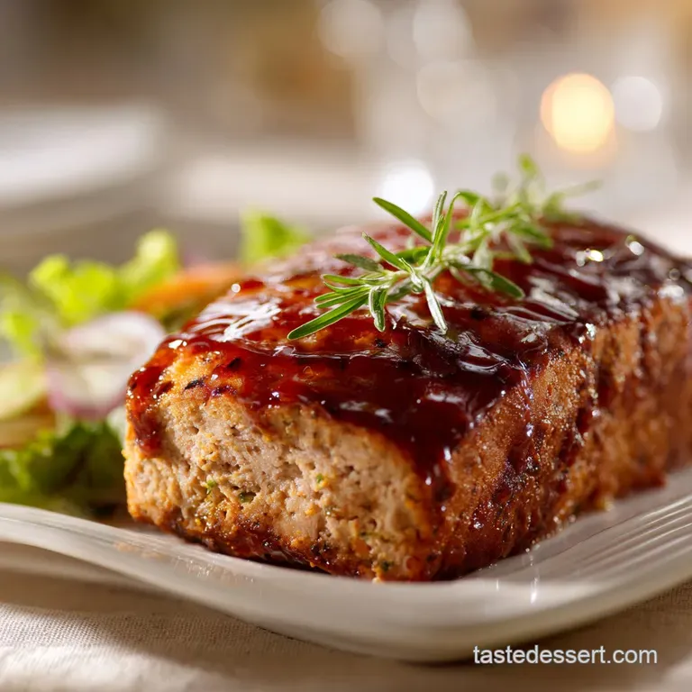 Turkey Meatloaf: the Great British Classic (Moist Flavourful) presentation