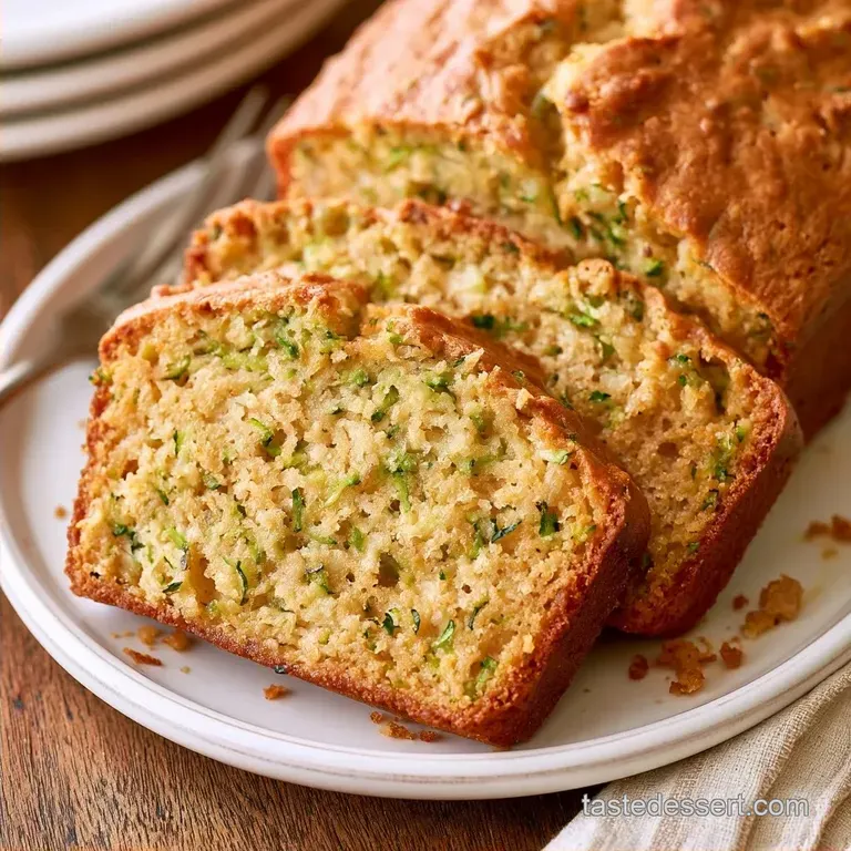 Moist Zucchini Bread: Spiced Loaf