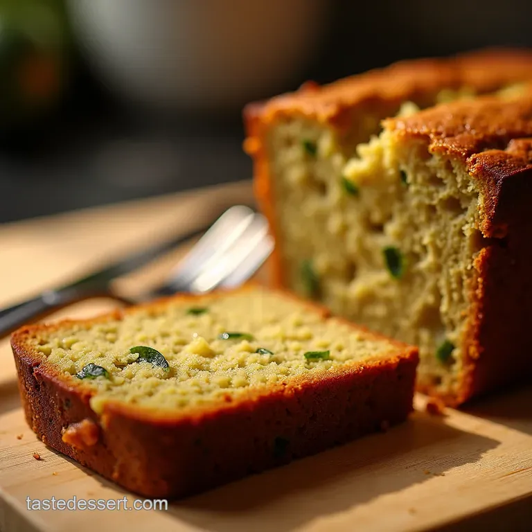 The Best Ever Hummingbird Moist Zucchini Bread presentation